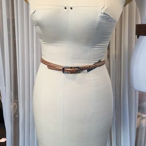 Lauren Ralph Lauren Skinny Reversible Belt NEW
